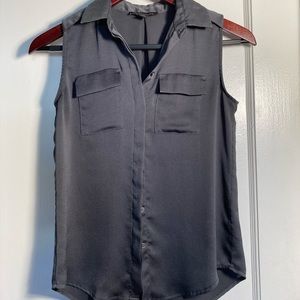Banana Republic Sleeveless Button-Up